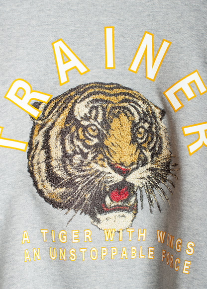 SW-SV-NGA-1006/Patchwork Argyle Tiger Sweat