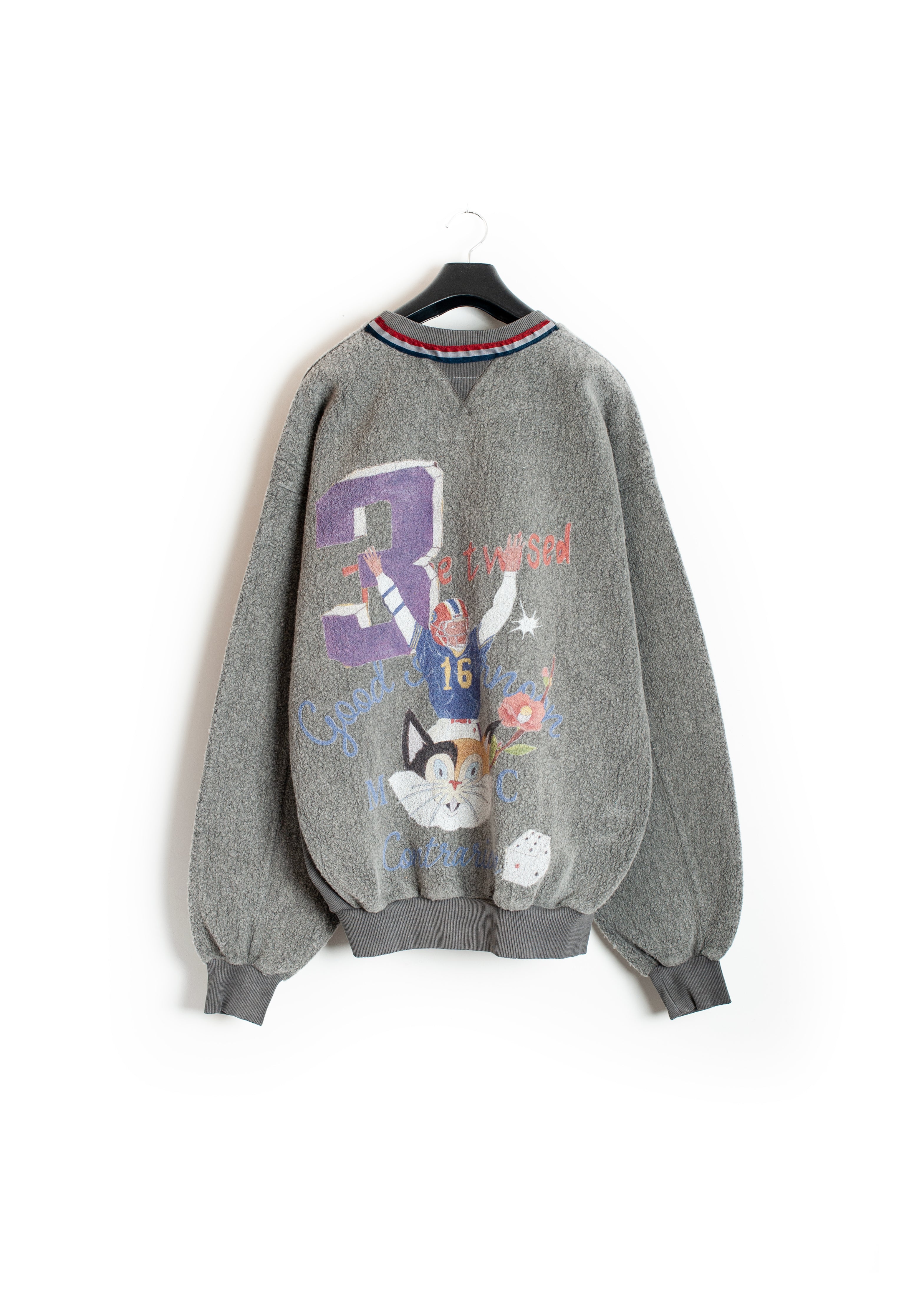 Graffiti Wool Sweat Shirt Ver.Ridawo – SEVESKIG | グラフィティ