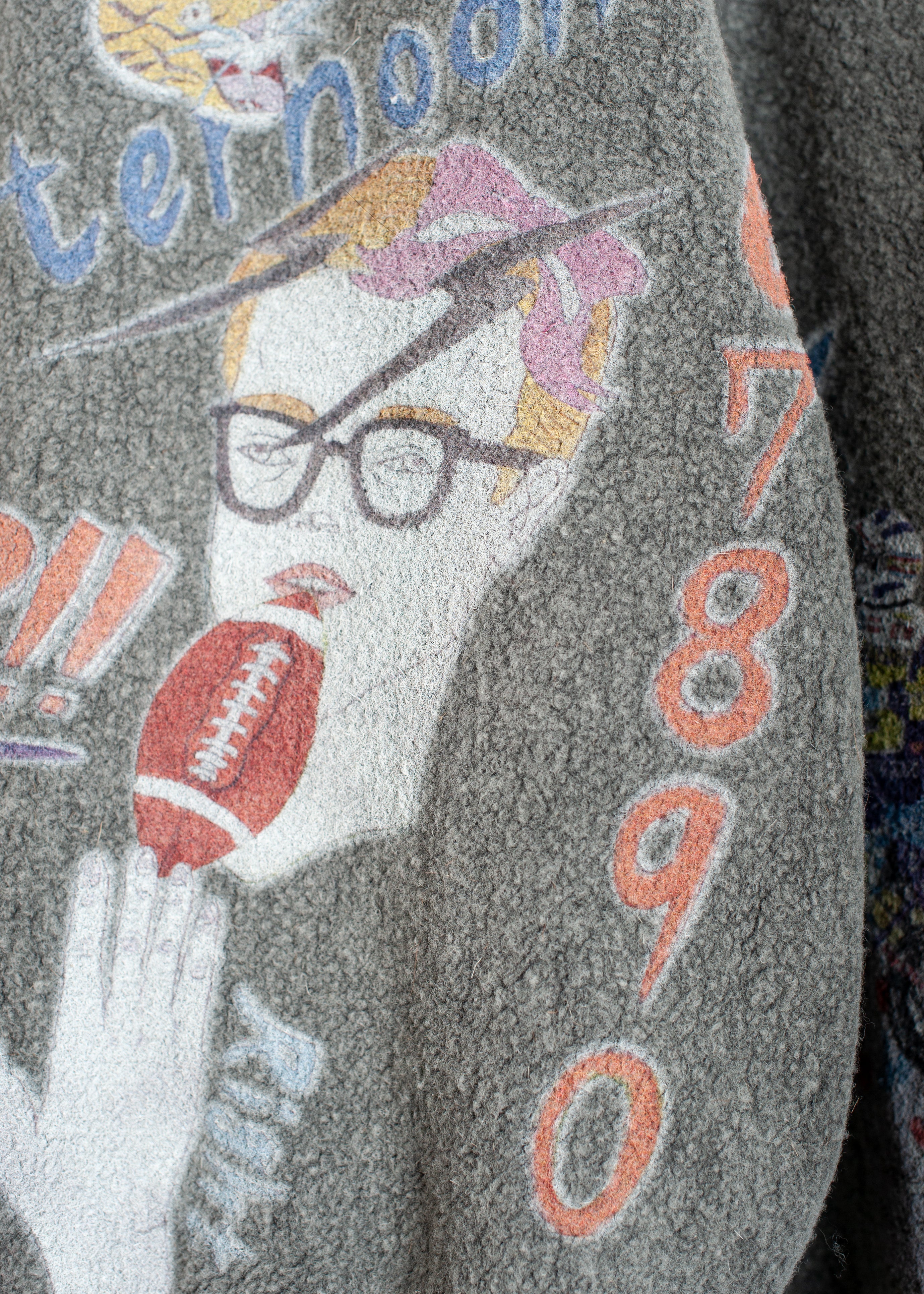 Graffiti Wool Sweat Shirt Ver.Ridawo – SEVESKIG | グラフィティ