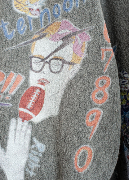 SW-SV-NGA-1007 / Graffiti Wool Sweat Shirt Ver,Ridawo