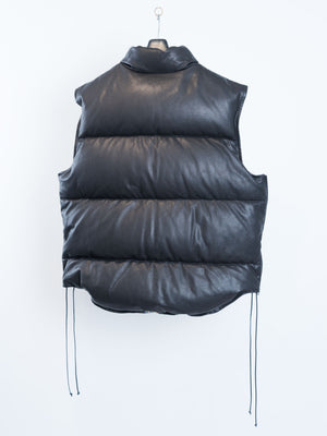 VS-SV-NYA-1001 / Japan Cow Leather Down Vest