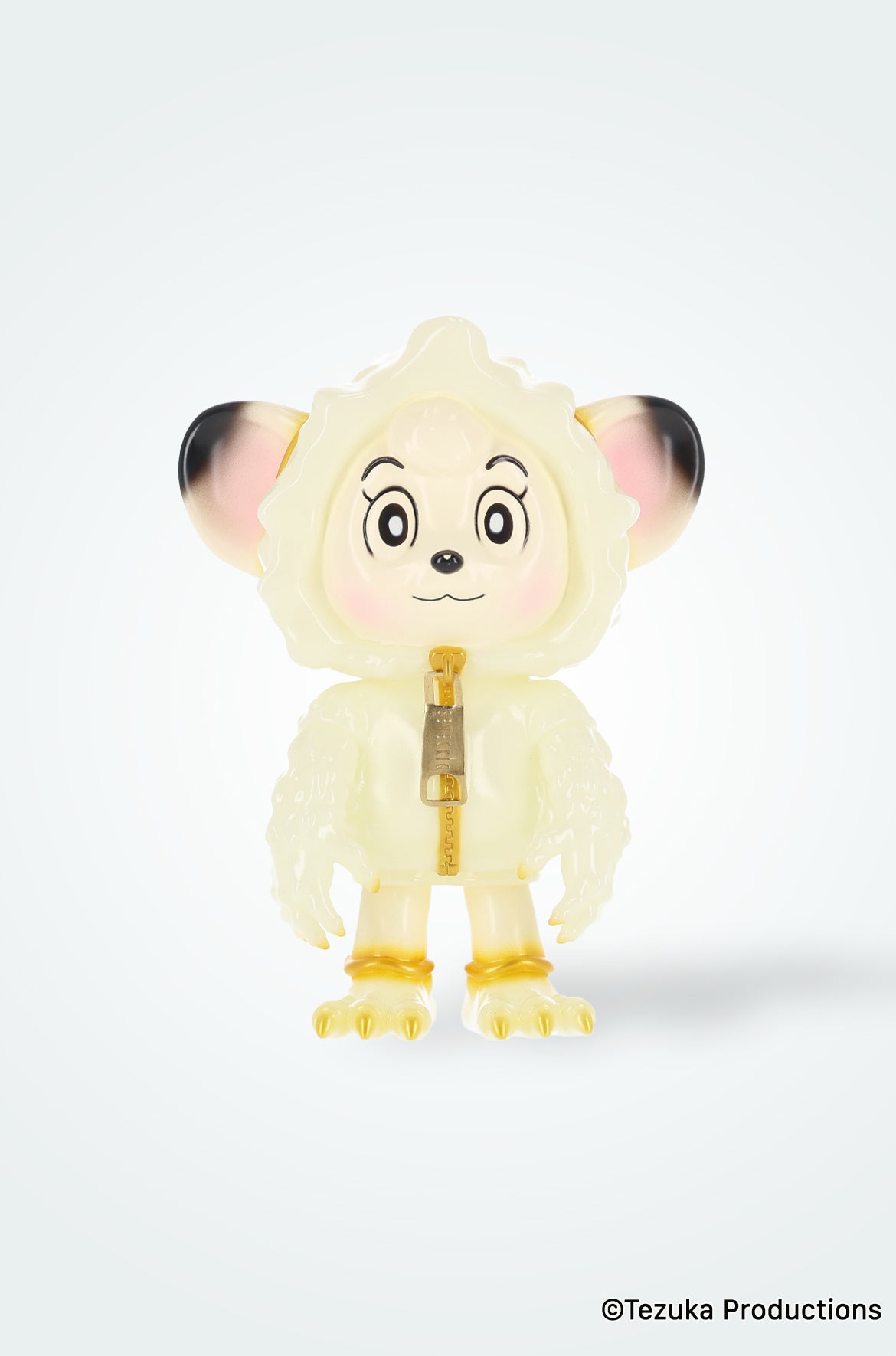 A collaboration soft vinyl figure between 