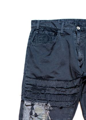 PT-SV-NSS-1005  Torn feelings Skinny Pants