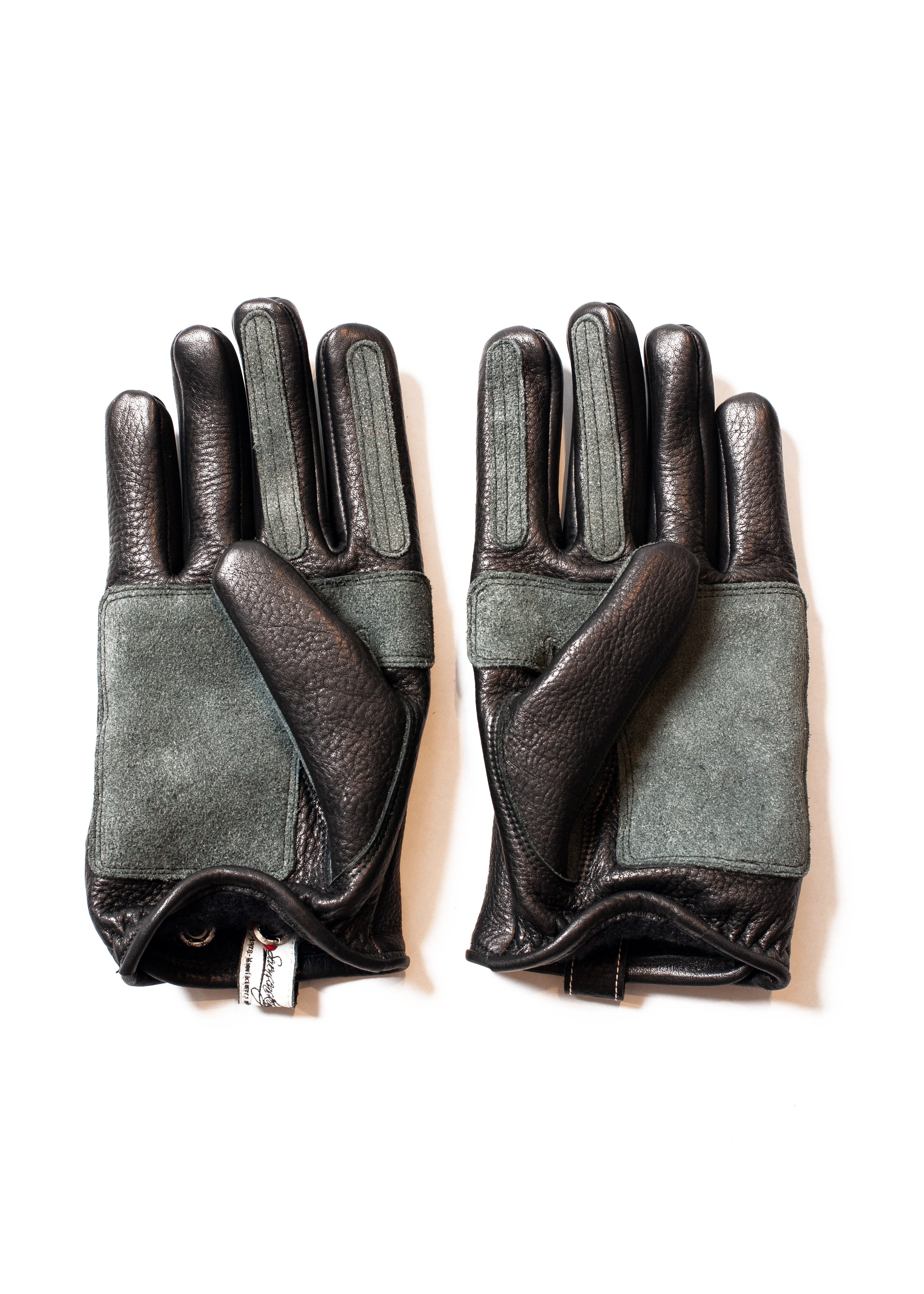 AC-SV-IA-1020:Steerhide miring Gloves with Silk Fleece