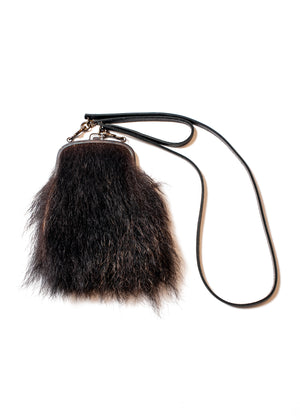 AC-SV-SP-1002:SHO‑65/Wild Bear hair shoulder bag Mid