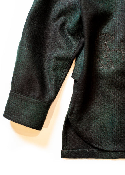 SH-SV-NNA-1003 / Embroidery Wool Adapt Shirt